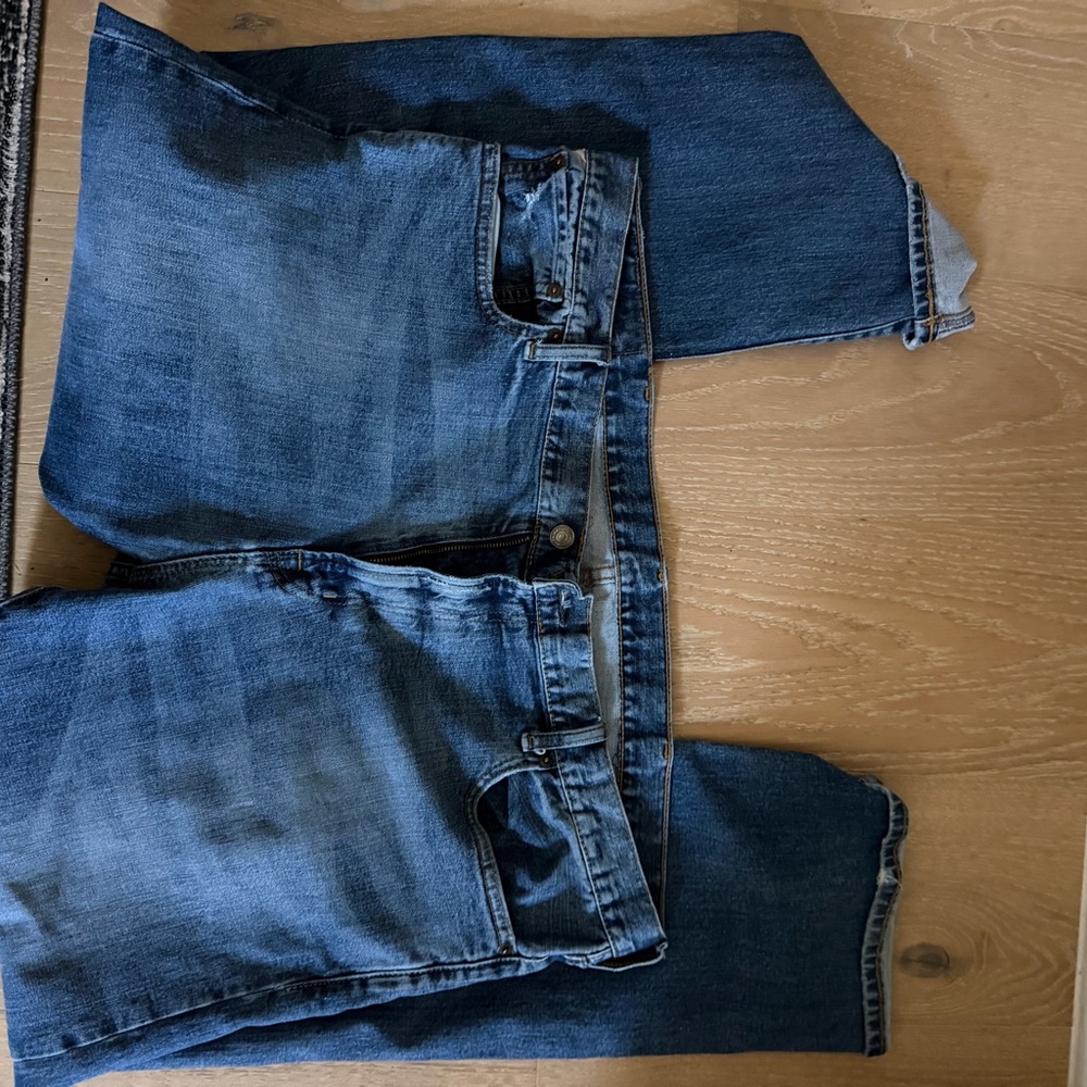 Ralph Lauren Men's Relaxed Fit Jeans in Deep Blue